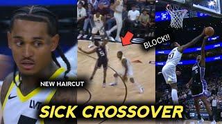 Jordan Clarkson Pinadikit ang Paa ng Bantay, Sick Crossover Move | Highlights