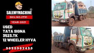 USED HYVA FOR SALE l USED TATA SIGNA 3523.TK, 12 WHEELER HYVA FOR SALE l SALEMYMACHINE