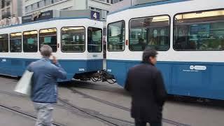 Trams of Zurich, Swizerland, September 2023