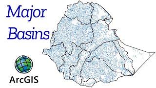 How to download river, basin, sub basin shapefiles for any location