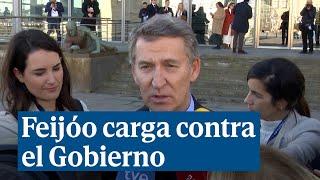 Feijóo: “Estamos ante la mayor degradación de la política vivida desde la Constitución del 78”