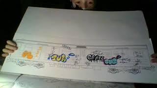 train graff book