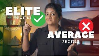 IVY League Profile vs Average Profile | What gets you into an Ivy League School?