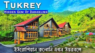 TUKREY | পাহাড়,নদী ও চা বাগানে ঘেরা এক মায়াবী গ্রাম | Offbeat Darjeeling~Sungava Resort~Tabakoshi