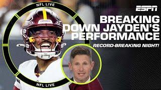 Breaking down Jayden Daniels’ record-breaking performance vs. the Bengals  | NFL Live