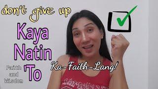 Don't Give Up, Fight For Life | Criselle Morales