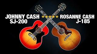 Extremely Limited Johnny & Rosanne Cash Signature Models from Gibson!