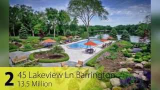 Top 7 Most Expensive Homes in Barrington Illinois