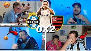 REAÇÕES DOS GRÊMISTAS REVOLTADOS E TRISTEZA TOTAL- GRÊMIO 0X2 FLAMENGO- BRASILEIRÃO 2025- VAMOS RIR