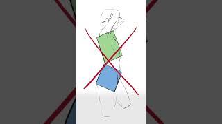 Mistake Drawing Perspective - Quick Art Tips #art #sketch #shorts #tutorial #drawingtutorial #anime