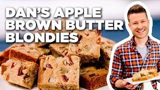 Dan Langan's Apple Brown Butter Blondies | The Kitchen | Food Network