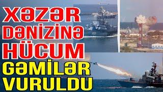 TƏCİLİ: Xəzər dənizinə hücum-Gəmilər vuruldu - Gündəm Masada - Media Turk TV