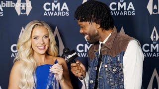 Megan Moroney On Winning Best New Artist & Best Advice From Kenny Chesney | CMA Awards 2024