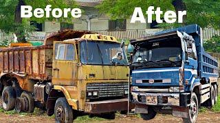 Restoration Of Almost 50 Year's Old UD Truck Lying In Field | Craftsman Gives New Life To The Truck