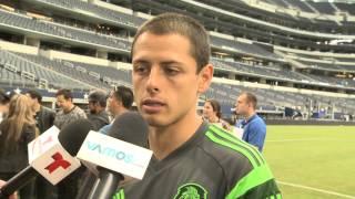 Javier "Chicharito" Hernández en entrevista con Aldo Medina