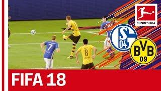 Schalke vs Dortmund - FIFA 18 Prediction with EA Sports