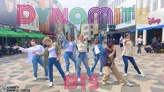 [ONE TAKE, KPOP IN PUBLIC] DYNAMITE - BTS Dance Cover in COPENHAGEN | CODE9 DANCE CREW