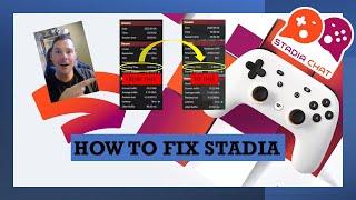 How to Fix Stadia lag