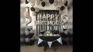 Luxuary birthday party decorations ideas || outdoor birthday decoration ideas at home lawn 