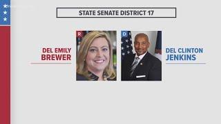 Delegates Emily Brewer and Clinton Jenkins face off for Virginia Senate District 17