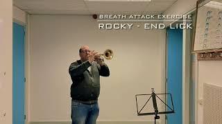 Breath Attack Exercise - Rocky Excerpt | lead trumpet | Van Lent Music