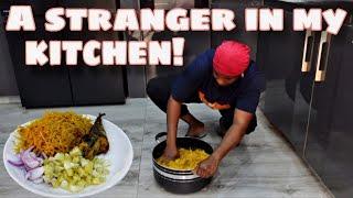 A STRANGER takes over MY KITCHEN!  | Original Enugu ABACHA Recipe | Nigerian LOCAL DELICACY