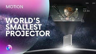 Photoshop Landing page for World's smallest HD projector