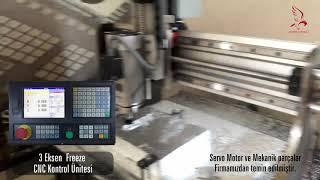 3 Eksen Freze Kontrol Ünitesi | Servo Motor ile çalışan Freze makinası