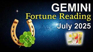 GEMINI "A MAJOR GATEWAY! CHOOSE WISELY" July 2025 Fortune Reading | Gemini Tarot Reading