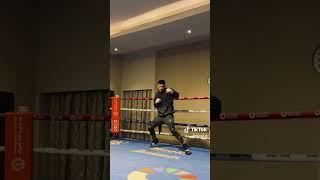 Dmitry bivol###shadowboxing