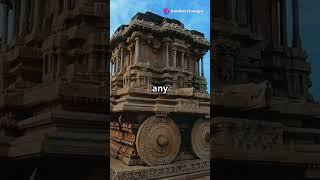 Did you know this temple features 56 musical pillars? #history #travel #hampi #unesco #architecture