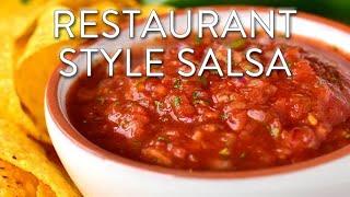 Restaurant Style Salsa