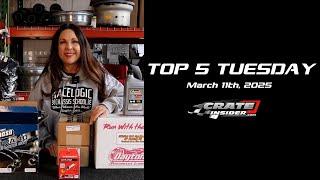 Top 5 Tuesday | March 11th, 2025