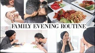 OUR FAMILY EVENING ROUTINE 2019 | Cook, Eat Dinner & Unwind With Me! |Zeinah Nur