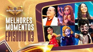 DESTAQUES DO 3º EPISÓDIO AQUI! | TEMPORADA 5 | THE MASKED SINGER BRASIL