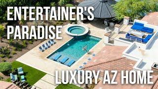 Entertainer's Paradise Home Tour - Luxury Scottsdale Vacation Rental