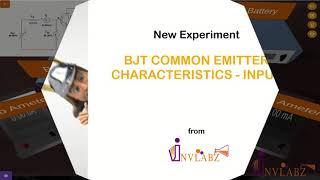 BJT Common Emitter Characteristics