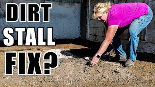 DIY Horse Stall Floor Makeover Without Fancy Materials