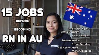 Part One: 15 JOBS before becoming an RN in Australia by Young Campbell