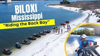 Jet Skiing the Back Bay - Biloxi Mississippi Sea-Doo Riding