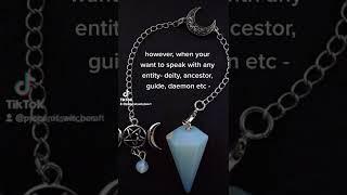 #witchcraft #witchfoot #pendulums