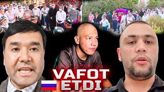 Kim vafot etdi? Rasiyadagi musofirlar TEZKOR Sardor gangster Rasul Kusherbayev DaXSHAT #tiktok