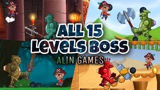 Alin Lep’s World 2 ️️ All 15 Levels Boss | Perfect Play Game