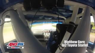 Matthew Gore Incar Footage AMSOIL, Team Mobay Toyota Starlet