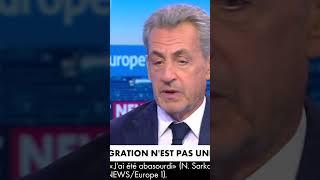 Nicolas Sarkozy : "L'immigration est un problème" #radio #shorts #politique