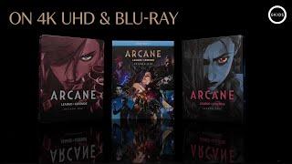 Arcane Season One | Inside the 4K UHD Steelbook, Blu-ray Steelbook & Standard Edition