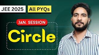 JEE Mains 2025 PYQ - Circle | Class 11 | January Attempt Solutions | Maths Chapter Wise PYQs