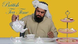 Tribal People Try British Tea Time For The First Time