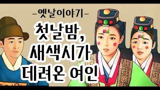 첫날밤, 새색시가 데려온 여인 [옛날이야기/민담/설화/야화]