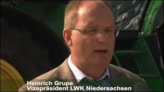 Maschinenvorführung der Landwirtschaftskammer Niedersachsen am 25.08.2011 in Leese